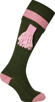 Jack Pyke Ladies Shooting Socks Pink